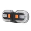 Luz trasera de advertencia para bicicleta con control remoto, certificada CEROHS, con sonido de alerta de bocina, intermitente, luz trasera USB, luz para ciclismo nocturno