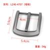 Fivela de Alfinete Nova de Liga Metálica Pronta de Fábrica Fivela de Cinto de Liga Metálica para Homens e Mulheres Estilo Coreano Fivela de Alfinete de Fivela Japonesa Fivela de Cinto Casual