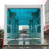 Máquina Lavadora de Ruedas para Obra Zhongwang Máquina Lavadora de Ruedas Totalmente Cerrada Tipo Oscilante Totalmente Automático Plataforma de Lavado Cerrada Maquinaria y Equipo
