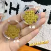 Adesivos de Telefone Dourados para Riqueza e Prosperidade, Folhas de Ouro Puro 999, Trazem Boa Sorte, Ímãs de Geladeira com Ouro