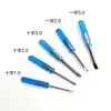 Mini Chave de Fenda Pequena Transparente Azul Cristal 1.5/2.0/3.0 Cruzada Brinquedo Entrega 45mm Gadget