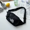 Riñonera Infantil Trendy de Bloques de Color Estilo Coreano, Simple y Versátil, Bolso Cruzado de Moda Estilo Deportivo para Niños y Niñas, Bolso con Estilo