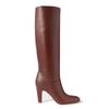 2024 Comércio Exterior Transfronteiriço Outono e Inverno Novas Botas de Salto Alto Moda Joker plus size Passarela Moda Botas Botas Fumaça Mulheres