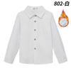 Camisa infantil de algodão, fina, moderna, para o verão, com gola redonda, camiseta infantil branca de manga curta, tamanho pequeno e médio