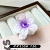 Presilhas de Cabelo Populares da Amazon, Pequenas Presilhas de Garra de Flor, Presilhas de Cabelo da Série de Cores Melard e Macaron, Presilhas de Tubarão de Alta Qualidade para Atacado