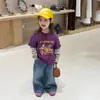 Maiyoyo|Novedades Maiyoyo para Niños Pequeños Niños Niñas Bebés Camiseta Casual Linda Rayas Falso Dos Piezas Camiseta Base