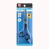 Tijeras de peluquería para cortar el pelo de 6 pulgadas, tijeras de dientes planos azules, tijeras finas, herramienta para cortar el pelo en casa, juego de tijeras para mascotas