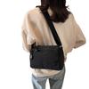 Bolsa Transversal Transfronteiriça, Necessaire com Múltiplos Compartimentos, Bolsa de Tecido Ultraleve, Bolsa de Caminhada Repelente à Água, Bolsa Quadrada Pequena Simples, Moderna