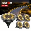 Nueva Luz Subterránea Solar Transfronteriza Exterior Impermeable Luz Led para Césped Luz Decorativa para Patio de Casa Jardín