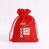 Fabricante en stock bolsa de la suerte bolsa con cordón rojo bolsa con cordón bolsa para dulces y snacks bolsa de regalo de Buenos Deseos bolsa de regalo para examen de ingreso a la preparatoria