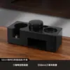 Dispensador de polvo, pisón de café, juego de tres piezas, soporte para pisón de máquina de café, martillo pisón, herramienta de almacenamiento