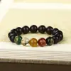 Auténtico Pulsera de Sándalo Rojo Hoja Pequeña y Jade Tian Pixiu para Hombre de Alta Densidad Material Viejo Gipsofila Pulsera de Cuentas de Dios de la Riqueza de Cinco Vías Buda