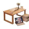 Mesa pequeña de ventana, mesa plegable de madera maciza, mesa kang de tatami, mesa kang para uso doméstico, mesa de té para balcón, mesa de cama de dormitorio para ocio