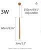 Foco de Línea Colgante de Tubo Largo LED Nórdico Foco para Techo de Recepción Dorado Cónico para Restaurante Barra Contrapeso Neutral
