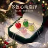 Estilo Coreano Tendência Presente de Natal Pingente de Maçã de Resina Simples e Elegante Pequeno Elemento de Fruta Fresca Colar Feminino