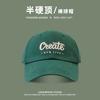 Sombrero Gorra de Nuevo Estilo para Mujer Estilo Coreano Rostro Pequeño Parte Superior Semidura Gorra de Béisbol Primavera y Otoño Estudiante Pareja Sombrero para el Sol para Hombre