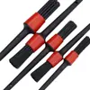 Cepillo para limpiar el polvo del interior del coche con pelo implantado herramienta para lavado de coches cepillo de detalle de cinco piezas para huecos y salidas de aire del interior del coche
