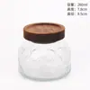 Frasco de almacenamiento tallado vintage cocina almacenamiento hogar alimentos granos fruta seca frasco sellado frasco de vidrio transparente a prueba de humedad