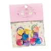 Gomas para el pulgar infantiles de colores caramelo, Gomas elásticas para bebé de alta elasticidad en forma de corazón, Cuerdas para el pelo de niñas pequeñas, Gomas para el pelo trenzadas para niñas