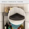 Estante de almacenamiento para cochecito, dormitorio, baño, suelo, estante para aperitivos de varias capas, estante de almacenamiento móvil para bebés de cocina