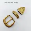 Hebilla de Cinturón de Metal con Patrón Étnico Dh Europeo y Americano Seleccionado Cuidadosamente Aleación de Tangcao de Alto Grado Estilo Chino Cinturón de 3.0 cm Juego de Cuatro Piezas