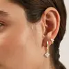 Pendientes de Trébol de Cuatro Hojas, Producto Nuevo en Amazon Europeo y Americano, Pendientes de Cobre Simples y Exquisitos con un Estilo Fresco y Elegante, Joyería para Mujer al por Mayor