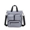 Maletín Bolso de Mano para Hombre Bolso de Hombro de Negocios Bolso Cruzado Mochila Multibolsillos Ligero para Viajes de Negocios
