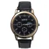 Reloj Popular para Hombre de Negocios de Aleación Celebridad de Internet Falso Tres Ojos Seis Manecillas Correa Moda Cuarzo Fabricante de Relojes para Hombre Venta al por Mayor