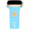 Para Apple Watch, reloj, reloj, reloj, reloj, reloj, reloj, reloj con correa de silicona, anillo decorativo