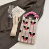Monedero para Fiesta Estudiantil, Bolso para Teléfono Móvil de Compras, Bolso de Hombro Pequeño Tejido, Bolso de Mano Lindo Versátil, Bolso Cruzado Mini para Mujer