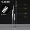 Suporte de Vela Acrílico Transparente Cristal Luminoso Guia de Estrada Adereços de Decoração para Salão de Casamento