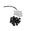 Accesorios para gafas: Ganchos de silicona antideslizantes para gafas, ganchos de silicona antideslizantes con cuenta redonda M, ganchos para las patillas de las gafas, protectores de oreja antideslizantes para deportes
