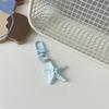 Chaveiro Fofo Estilo Resort Estrela do Mar Oceânica Doce Pingente de Casal Desenho Animado Presente Acessórios Pingente de Bolsa/Mochila Escolar