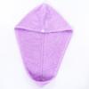 Touca de banho feminina de lã coral espessa para cabelos secos, absorvente de água, para uso doméstico, atacado