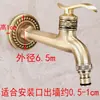 Torneira de Lavadora de Roupas Retrô Completa Estendida Pia para Mop de Banheiro Torneira de Água Bico Estilo Europeu Retrô para Exterior Anticongelante