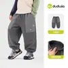 Calça Casual de Outono Infantil Dudu's Boys Calça Longa para Meninas Roupa de Outono Roupas Novas para Bebês Roupas Confortáveis