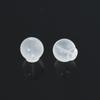 Tapones para los oídos con forma de hamburguesa antideslizantes para evitar caídas, tapones de goma suave TPE, tapones con cierre de botón, tapones elegantes para los oídos, accesorios de joyería DIY.