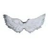 Suministrado directamente por el fabricante, accesorio de alas de ángel para la espalda, accesorio de ángel de plumas blancas, disfraz de cosplay de Halloween para niños y niñas