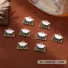Accesorios de Arte para Uñas Estilo Nuevo Mini Bolso de Moda Dibujos Animados Metal Esmalte Estilo Chanel Decoraciones para Uñas de Niña
