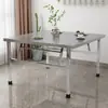Suporte de Mesa Dobrável de Aço Inoxidável para Venda Ambulante, Mesa de Jantar Espessa Simples para Lanchonete Comercial, Mesa Quadrada Portátil