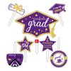 TX transfronterizo Amazon Clase de temporada de graduación Decoración acrílica Felicitaciones Doctor sombrero pastel inserto al por mayor