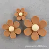 Accesorios de Resina Margarita Pequeña Girasol Funda de Teléfono DIY Materiales para Niños Pegamento Crema Accesorios para el Cabello Flores Hechas a Mano