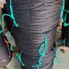 Suministro correa de cuerda para columpio tejida de nailon cuerda para árbol diversión exterior hamaca correa doble individual cuerda para columpio