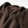 1027 Sudadera Personalizada de Fábrica Ropa de Trabajo Personalizada Marca de Moda Otoño/Invierno Peso Pesado Algodón Puro Logo de Team Building Impresión y Bordado