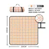 Esterilla de Playa Impermeable Plegable Extra Grande para Exteriores, Esterilla de Picnic para Acampar, Esterilla Impermeable a la Humedad, Esterilla de Picnic Ultrasónica con Película de Aluminio Engrosada