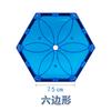 Hoja magnética de ventana de color de 7.5 cm, accesorios suplementarios de una sola pieza con formas especiales, forma compatible con varias marcas, ventas directas de fábrica