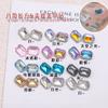 Joias para Nail Art Octogonais Longas de 6*8mm Cor da Moda Broca de Unha Pontiaguda Broca de Unha Quadrada Super Brilhante