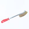Cepillo de Alambre Tipo Cuchillo Cepillo Alambre de Acero Inoxidable 304 Cepillo de Alambre Cobreado Remoción de Óxido Limpieza de Ranuras Mango de Plástico Mango de Madera Cepillo de Hierro
