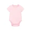 Minizone ropa infantil mameluco de bebé clase a unisex ropa para bebé estilo de verano delgado mameluco casual ropa de triángulo para gatear