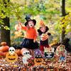 2025 Insertos de tarjetas de combinación de calabaza, bruja y zombi Insertos de tarjetas de Halloween para patio Insertos de tarjetas decorativos para césped Insertos de tarjetas a prueba de lluvia